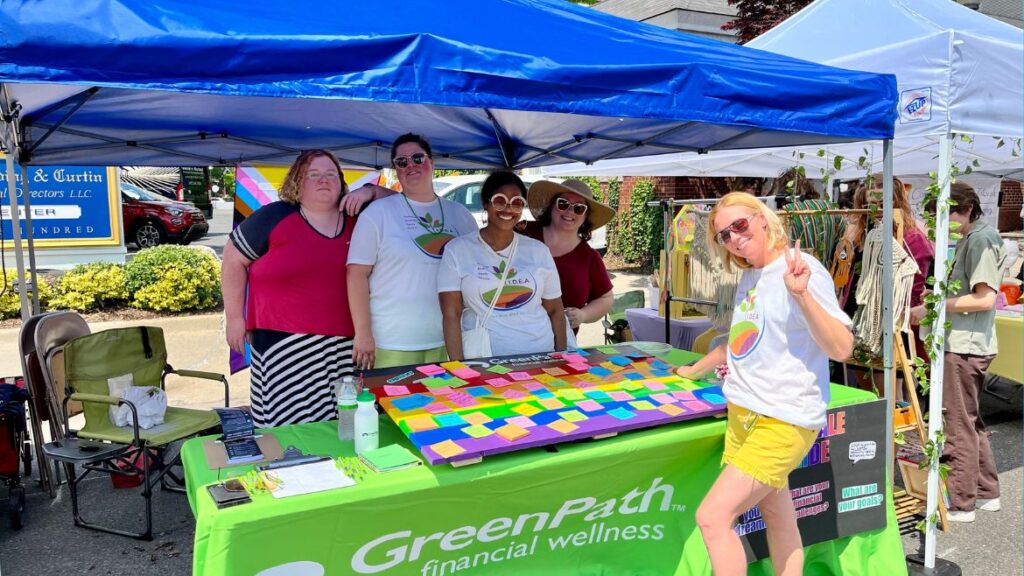 GreenPath team at PRIDE event